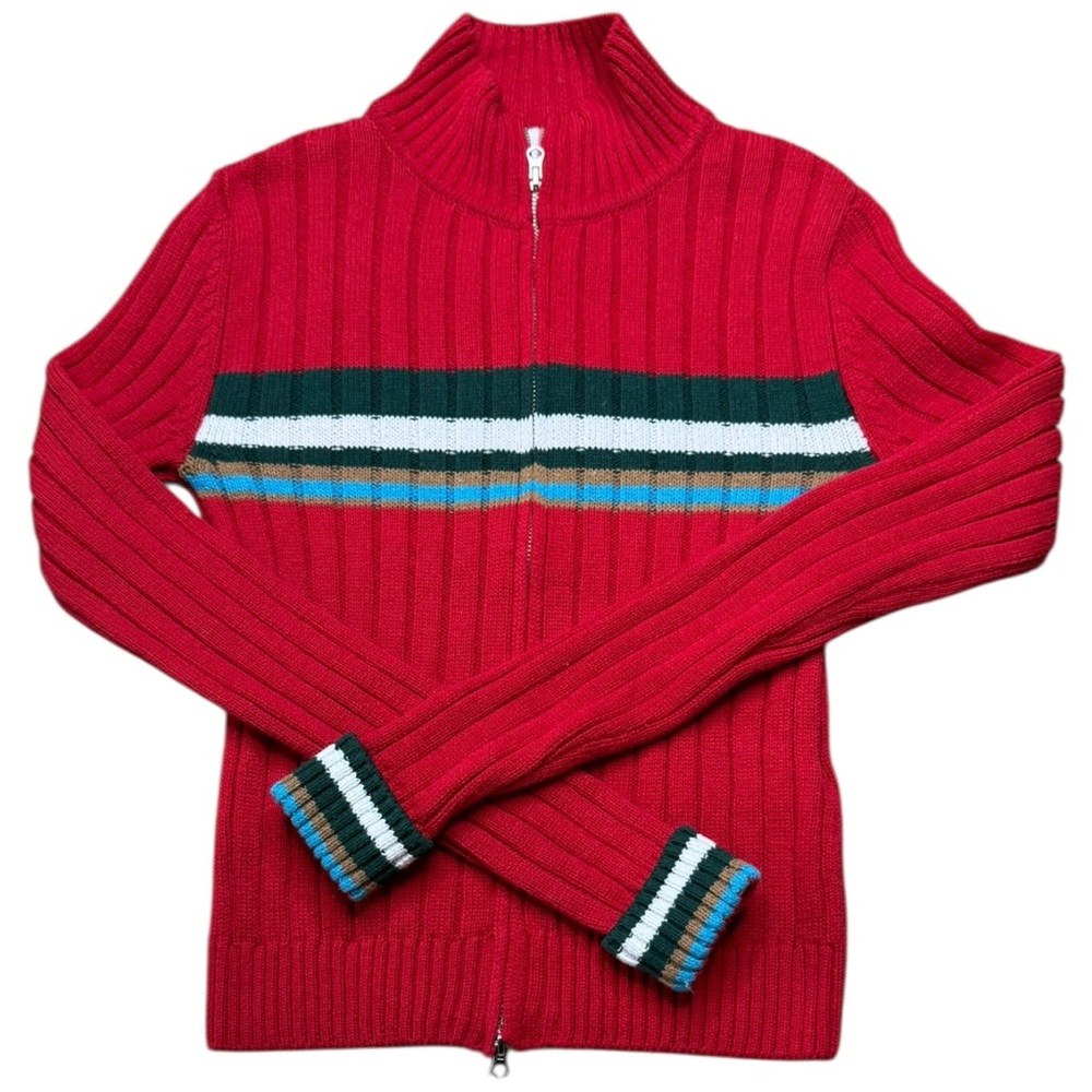 BDG Red Striped Women's Sweater